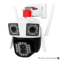 دوربین دو لنز سیمکارتی wifi نرم افزار v380pro