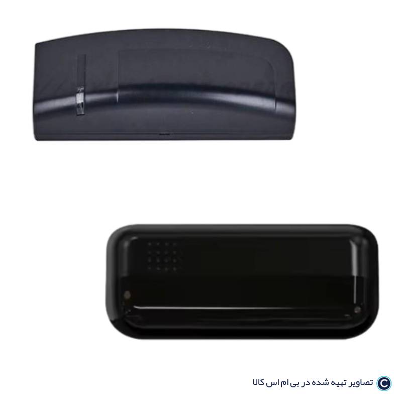 چشمی حرکتی و پرده ای درب شیشه ای جفتی crown