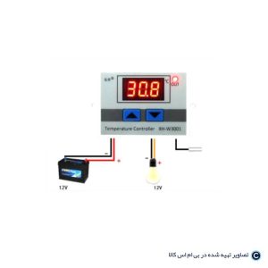 ترموستات کنترل کننده دما ثابل تنظیم با سنسور دما ntc10k