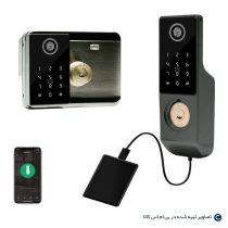 قفل هوشمند حیاطی تویا