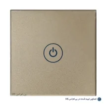 کلید طلایی لمسی شیشه ای تو کار بتا
