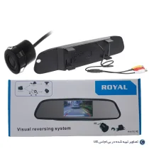آینه مانیتور دار با دوربین دنده عقب