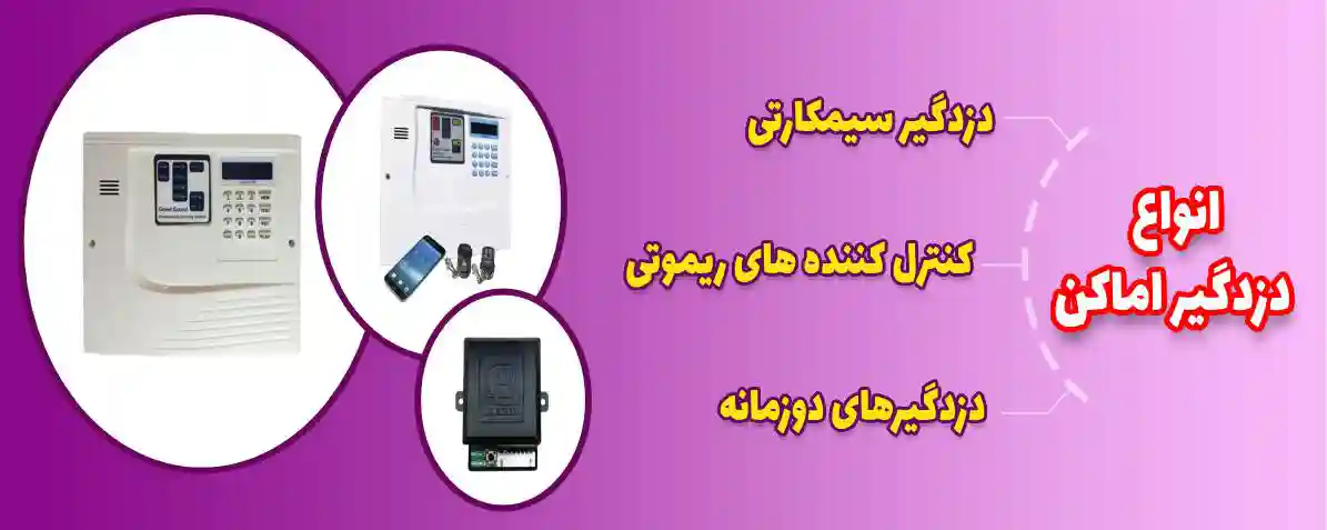انواع دزدگیر اماکن